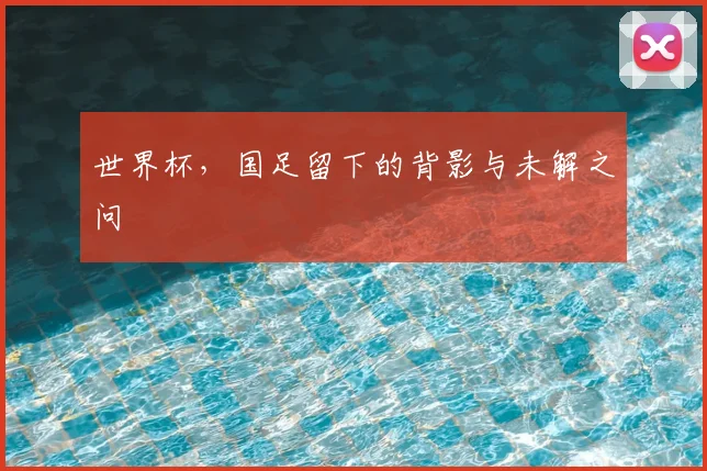 世界杯,国足留下的背影与未解之问