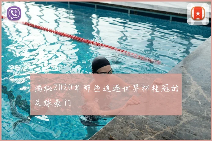 揭秘2020年那些追逐世界杯桂冠的足球豪门